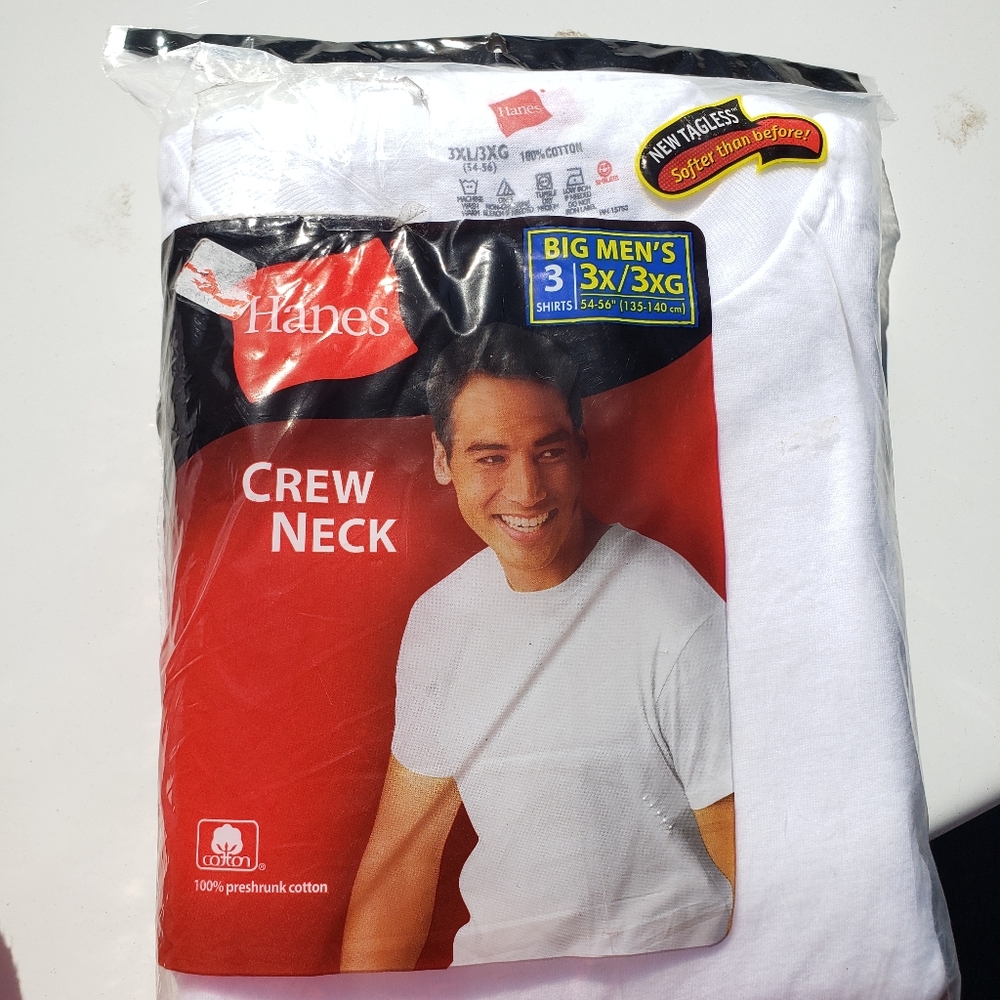 Hanes crew neck T shirts 3xl